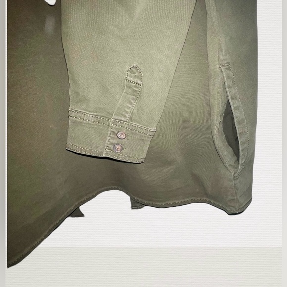 Cleo + Wolf Olive Shacket - XL - Picture 11 of 14